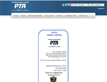 Tablet Screenshot of pccpta.org